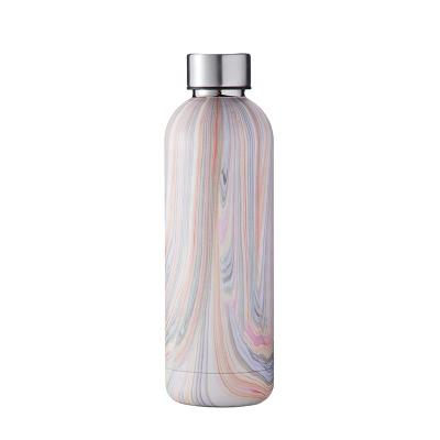 China Sustainable Popular Vacuum Insulated Insulated Stainless Steel Water Bottle With Straw for sale