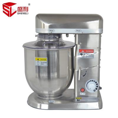 China Planetary Design 10L Cake Mixer Price Stainless Steel Dough Mixer Tilt Head Mixer for sale