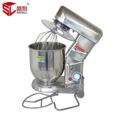 China Tilt Head Design 10 Liter SS Stand Food Blender Machine Planetary Food Mixer for sale