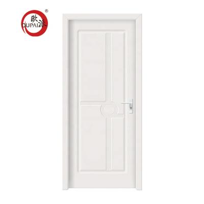 China Swing PVC Eco-friendly Door With Latest Design And Suitable Price Top Quality Interior Room Door for sale