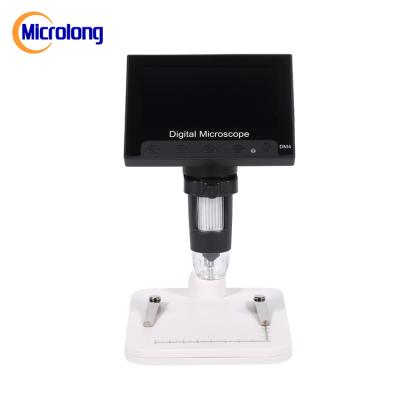 China Digital Microscope With LCD Screen USB Wireless Digital Microscope For Electronics 1/4' à venda