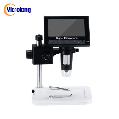 Cina Professional factory 4.3 inch rohs usb digital electron microscope with camera lcd screen 1/4' in vendita