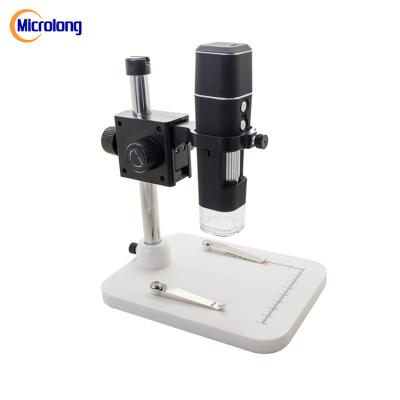 Cina Windows Digital Microscope industrial wifi 1000x 1080P mobile wifi microscope camera led light microscope in vendita