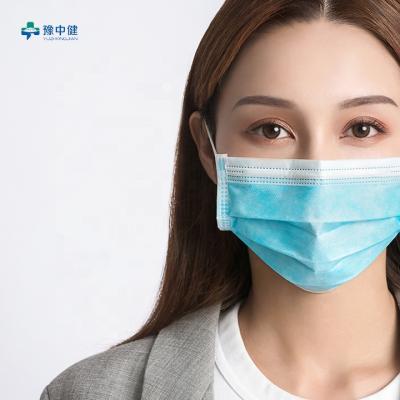 China Class II All Disposable Earloop And Ties Medical Face Mask 3 Plys for sale