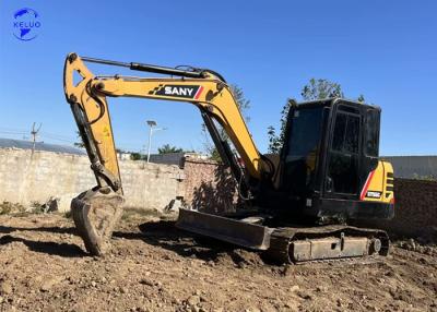 China Hydraulic Used SANY Excavator SY55C Mini Excavator Second Hand for sale