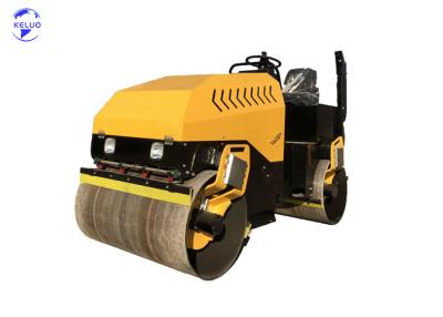 China Double Drum Vibration Roller 2ton Mini Vibratory Roller for sale