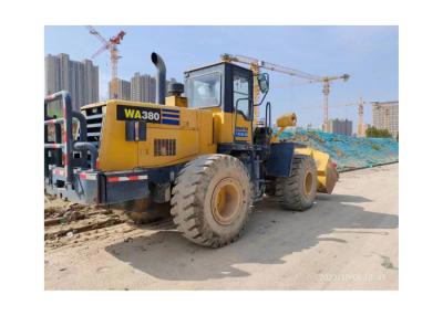 China WA380 5ton Second Hand Loader Used Heavy Machinery Komatsu for sale