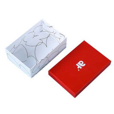 China Small Custom Luxury Cosmetic Recycled Paper Box Color Print Recyclable Logo Rigid Gift Box Packaging for sale