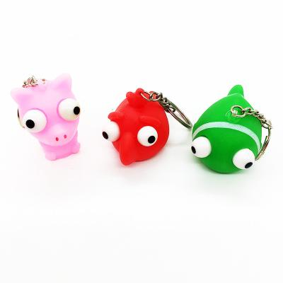 China Portable High Quality Soft Key Chain PVC Key Chain Product With Playing Function For Kids And Adults for sale