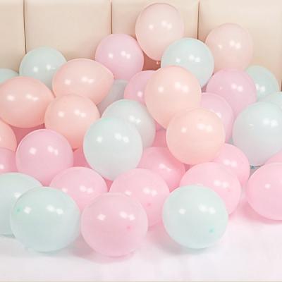 China Gift Toy Parties 10 Inch Latex Balloons Macaron Pastel Color Balloons 100 Pcs Per Bag Party Celebration Balloons Decorations for sale