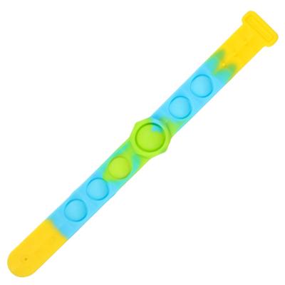 China New Portable Tire Tread Silicone Curled Wristband Silicone Cool Bracelet Simple Toys Always-On Stress Soft Relieve for sale