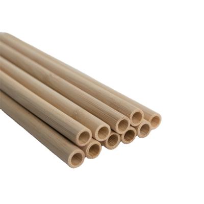 China Wholesale Disposable 100% Straw Bar Accessories Organic Drinking Eco-Friendly Natural Biodegradable Bamboo Straw for sale