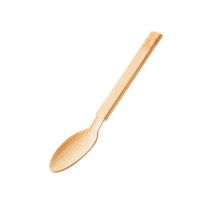 China 100% Food Grade Eco Friendly Food Grade Cutlery Eco Friendly Nature Organic Bulk Cheap Creams Small Hot Sale Ice Milk Disposable Bamboo Spoon for sale