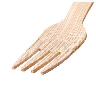 China Wholesale Eco-Friendly Cutlery Knife Heat Resistant Disposable Natural Bamboo Fork Administer Customizable Disposable Bamboo Spoon Spoons for sale