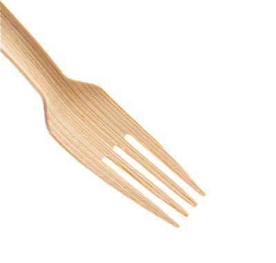 China Wholesale Salad Picnic Disposable Eco-Friendly Custom For Restaurant Forks Fruit Natural Bulk Compostable Tasting Biodegradable Bamboo Fork for sale