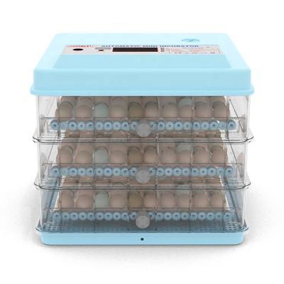 China Hot Selling Fully Automatic Digital Double Power Chicken Egg Incubator 210 s LN2-A210 for sale