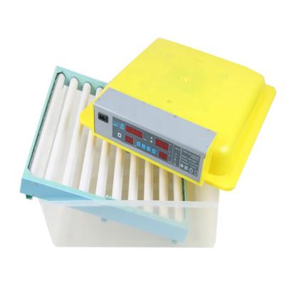 China Full Automatic Intelligent Blue Color Screen Chicken Egg Incubator With 60 Roller Tray for sale