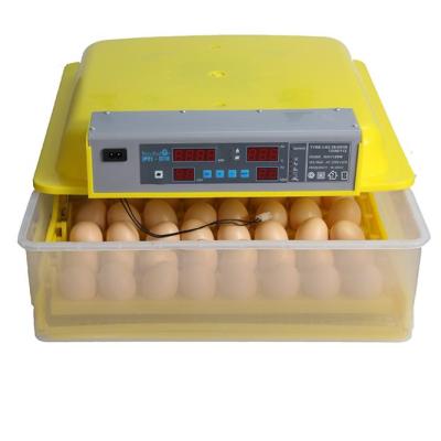 China Small Birds Egg Incubator 56 High Hatch Rate Cheap Chicken Duck Goose Full Automatic Quail Parrot for sale