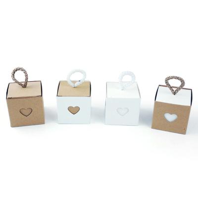 China Recycled Materials PSB Customized Disposable Candy Kraft Paper Box for sale