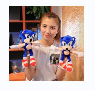 China New Hedgehog Festival Gifts Talsnak Toy Cartoon Peripheral Doll Mouse Super Sonic Border Plush Doll for sale