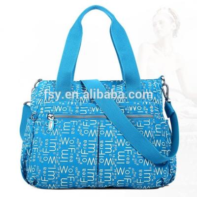 China Fashion Handbags Wearproof Women Bags Waterproof 600D Shoulder Bag for sale