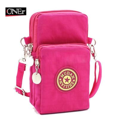 China Fashion Mini Phone Bag Canvas Fashion Bags Girls Small Shoulder Bag for sale