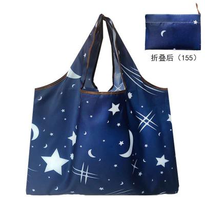 China Large Capacity Collapsible Folding Portable Grocery Bags Reusable Eco - Friendly Shopping Bags for sale