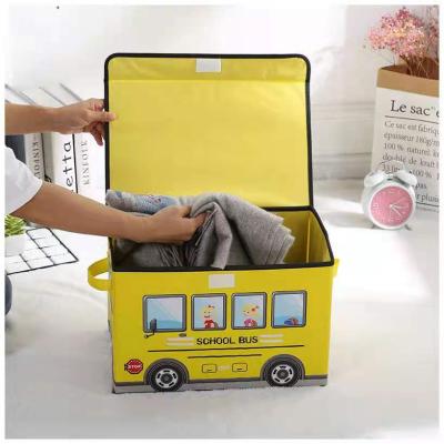 China Wholesale Children's Folding Fashion Home Large Capacity Toys Clothes Storage Organizing Bag for sale