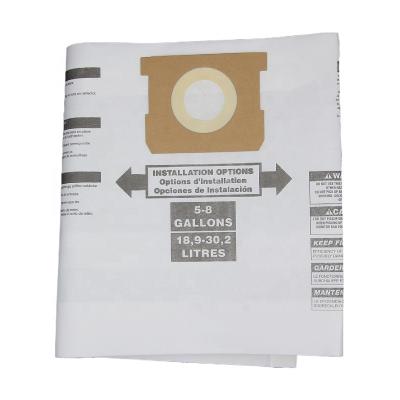 China Hotel Vacuum Cleaner Dust Bags Replacement For Store VAC 5-8 Gallons Single Layer for sale