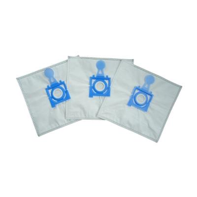 China Hotel Customized White Nonwoven Dust Filter Bag For Zelmer Solaris Vacuum Cleaner for sale