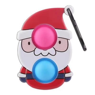 China Hot Selling Main Chained Children Elk Sensory Snowman Toys Decompression Bubble Music Squid Game Animals Kids Toys for sale