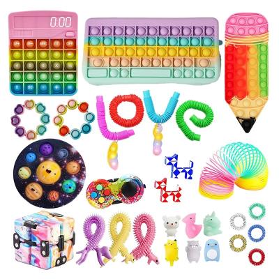 China Kids Meantal Calculation Puzzle Game Silicone Bubble Animal Bouncy Person for sale