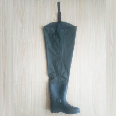 China Non-slip, wear-resistant and breathable waterproof thigh-high rain boots for sale