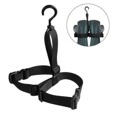 China Suitable for drying waders fishing boots or storage fishing wader boot hanger strap hanging belt for drying wader for sale