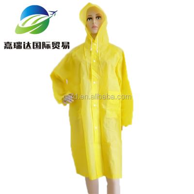 China Windproof Raincoat EVA Waterproof Raincoat Rain Poncho Out Door Raincoat for sale