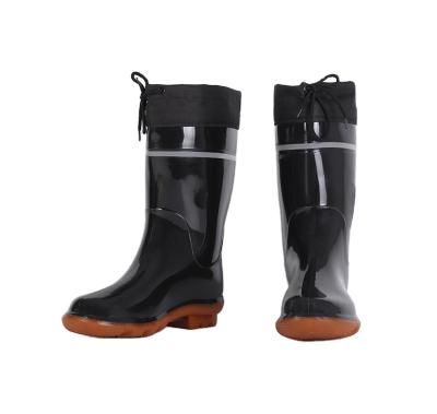 China Waterproof Winter Rain Boots Winter With Cotton Rain Shoes for sale