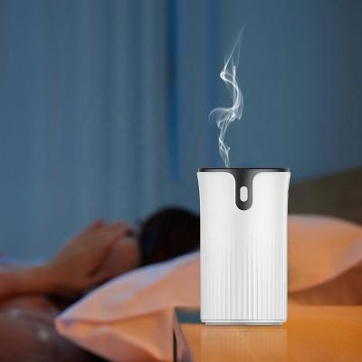 China Wholesale Rainy Ultrasonic Powerful Desktop Wood Fogger Oils Humidifier Automatic Cloud Car Scented Humidifier Dispenser for sale