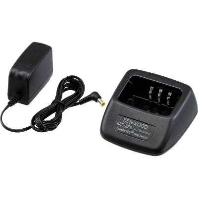 China Two Way Radio Desktop Radio Charger , KSC-35S Li-ion Battery Charger For TK2000/3000 for sale