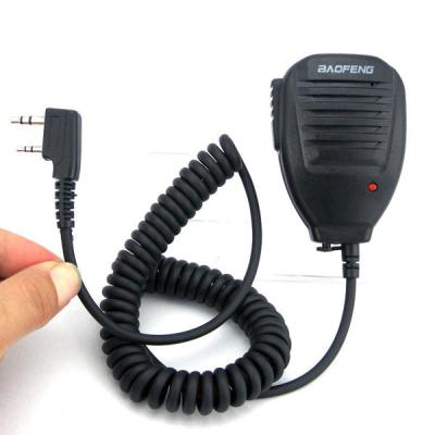 China Helmet microphone BAOFENG radio microphone , uv5r handheld speak microphone for sale