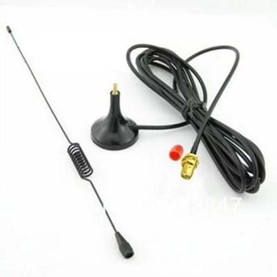 China Plastic +metal UT102 Car Mobile Antenna, SMA-Female 144/430MHz Dual Band for 888S UV5R Walkie Talkie for sale