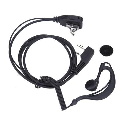 China Baofeng BAOFENG uv5r walkie talkie radio earpiece plus earpiece, 2 PIN Walkie Talkie Earpiece for sale