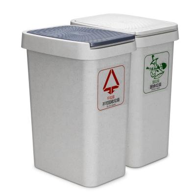 China Sustainable Classified Rubbish Bin Trash Bin Trash Bin With Lid for sale