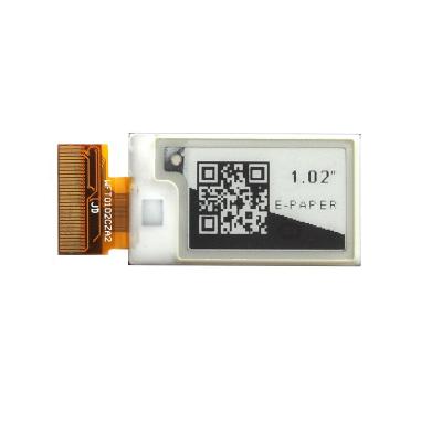 China Cheap mini epaper tablet display 1.02 inch screen small electronic paper module, GDEW0102T4 1.02 inch for sale