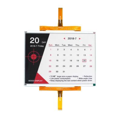 China 12.48 inch color red e-paper large size screen panel, epaper display tablet, GDEY1248Z51 12.48 inch for sale