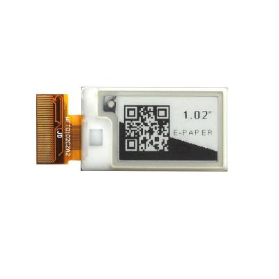 China Mini small 1.02 inch e-paper display board partial refresh , GDEW0102T4 1.02 inch for sale