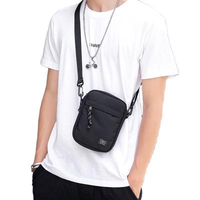 China 2021 Waterproof Fabric Cross - Body Side Bags For Boys Fashion Messenger Bag Mini Shoulder Phone Sling Bag For Men for sale