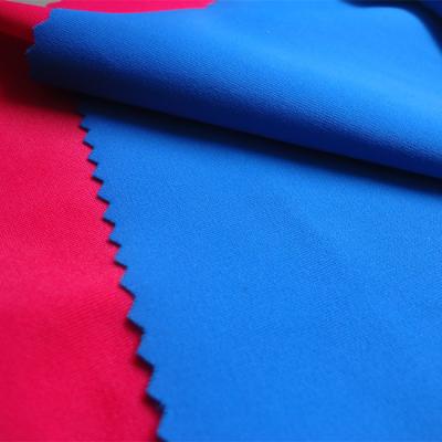 China Simply 2015 Knitted Plain Jersey Polyester Spandex Fabric/Polyester 4 Way Stretch Fabric/Wholesale Lycra Fabric for sale