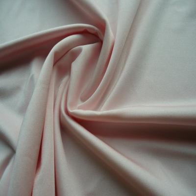 China Plain Shiny Bright Nylon Spandex 2 Way Stretch Lycra Fabric for sale