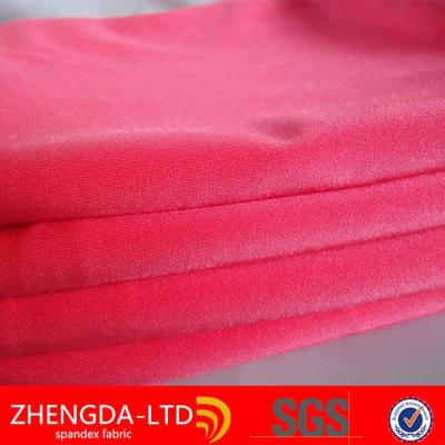 China Plain Warp Knitted Shiny Nylon Spandex Fabric For Underwear Lingerie Bra for sale