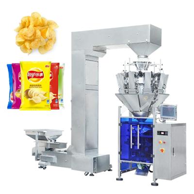 China 2022 hot selling products pringles nitrogen potato chips packaging machine with mannual for sale